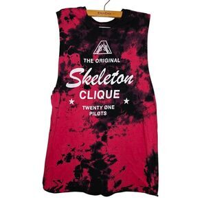 Twenty One Pilots Tie Dye Graphic Band Muscle Tee